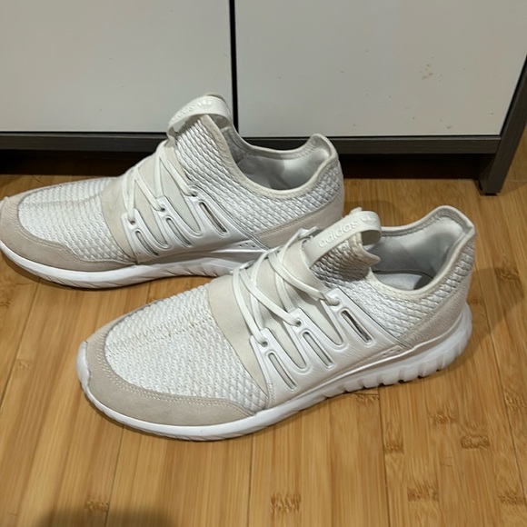 adidas gazelle silver green womens Adidas Tubular Radial main image 1